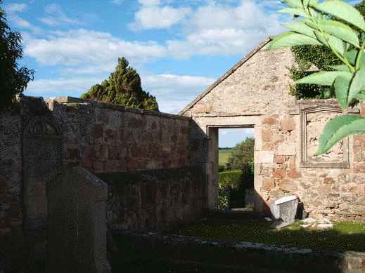 Second Photo of the Church site at Auldearn