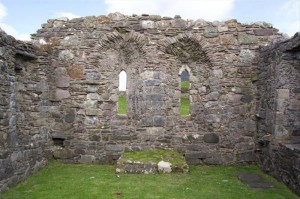 St Kenneth's Chapel on Inch Kenneth, Mull.